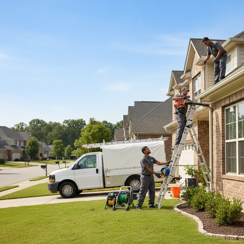 Home Gutter Service in Dibble, OK near me